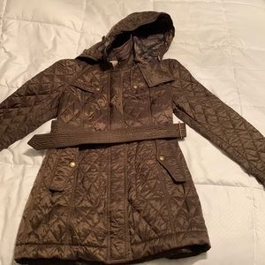 Brand new, never worn Belted quilted Burberry jacket